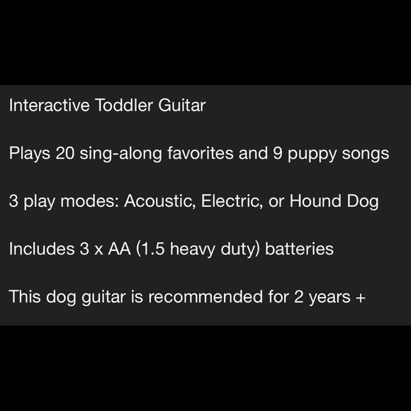B toy interactive dog guitar - Picture 10 of 10